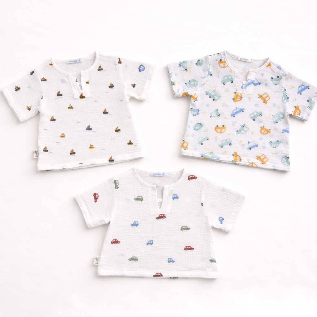 Camisa infantil Mussolina | Roba artesanal