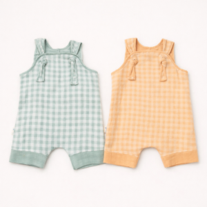 Peto infantil de mussolina ajustable | Roba artesanal