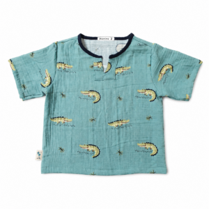 Camisa infantil de mussolina | Roba artesanal