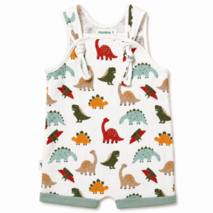 Peto Dinosaures ajustable | Roba artesanal