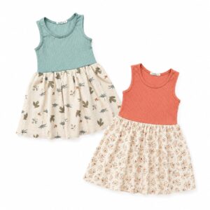 Vestit Summer de Cotó i Mussolina | Roba Artesanal
